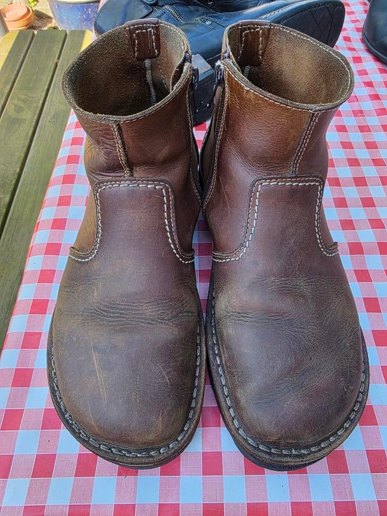 Duckfeet 44 Korsør cocoa met nieuwe zolen, Kleding | Dames, Schoenen, Duckfeet, Zwart, Lage of Enkellaarzen, Ophalen of Verzenden