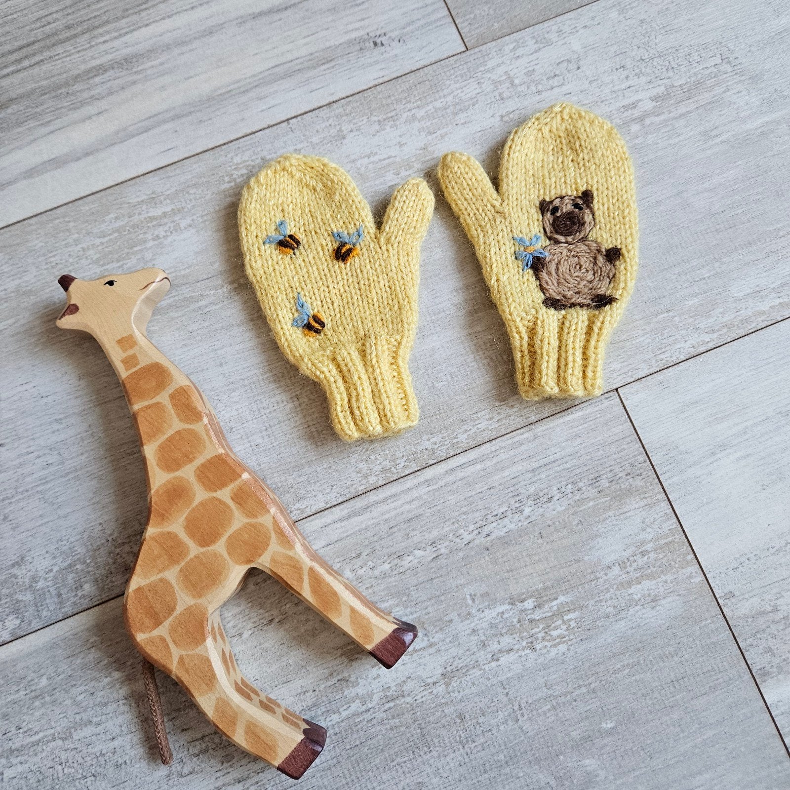 Nieuwe wollen wantjes voor baby's (1-2 jaar), Kinderen en Baby's, Babykleding | Mutsen, Sjaals en Wanten, Jongetje of Meisje, Wanten