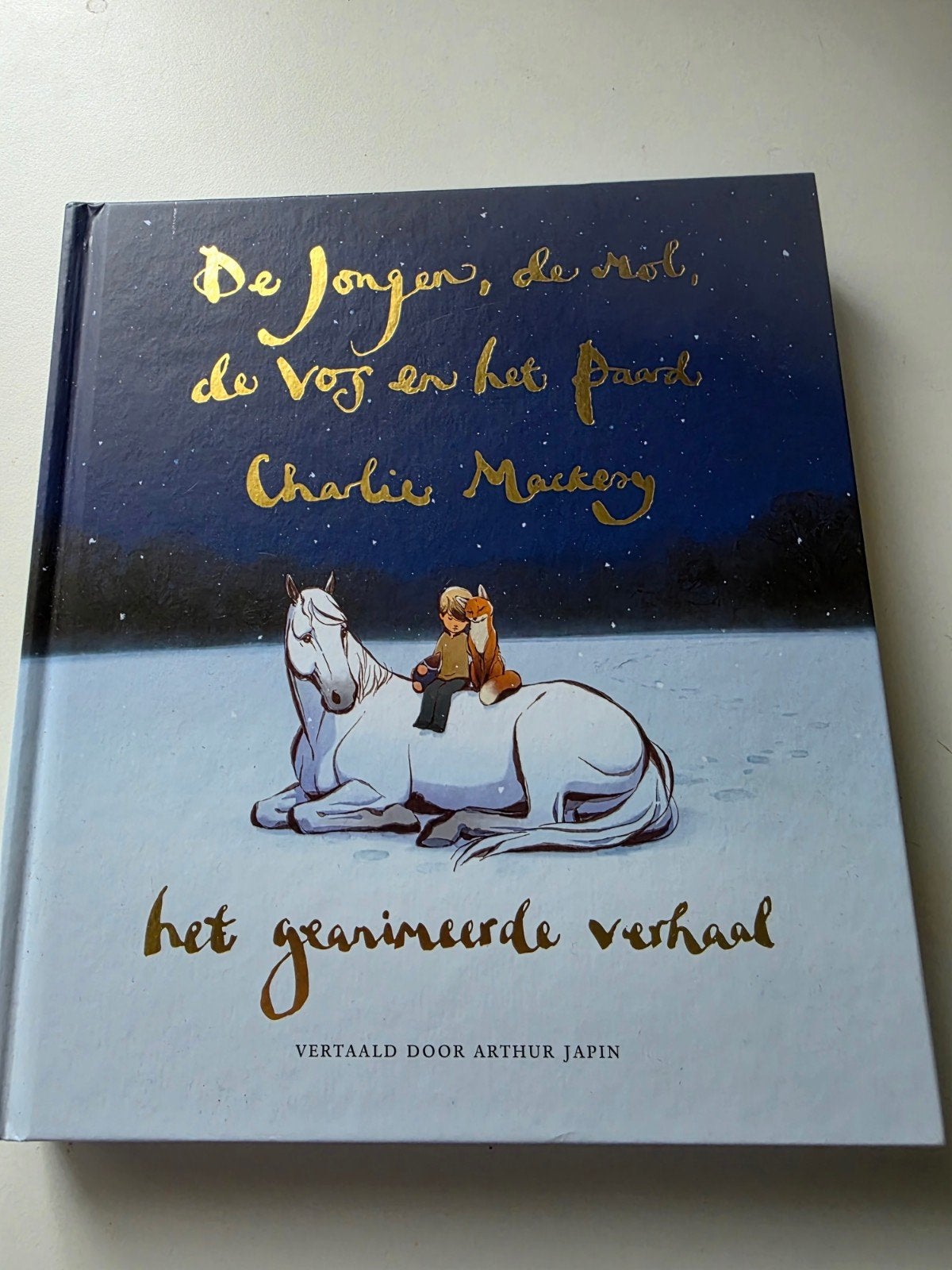 De jongen, de mol, de vos en het paard - het geanimeerde ver, Boeken, Ophalen of Verzenden, Zo goed als nieuw, Charlie Mackesy
