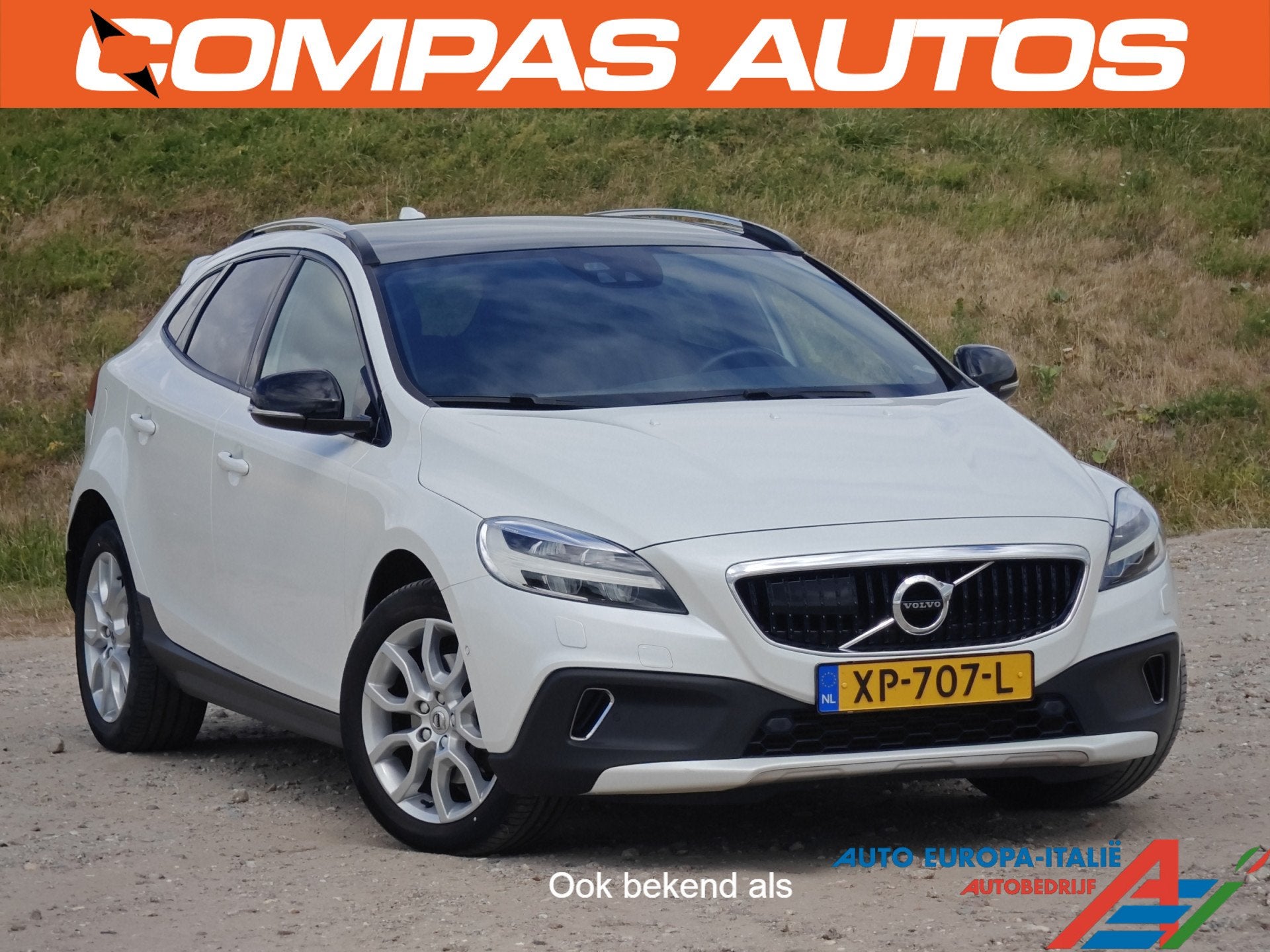 Volvo V40 Cross Country 1.5 T3 Polar+ Luxury | Garantie, 4 cilinders, Wit, 154 pk, V40