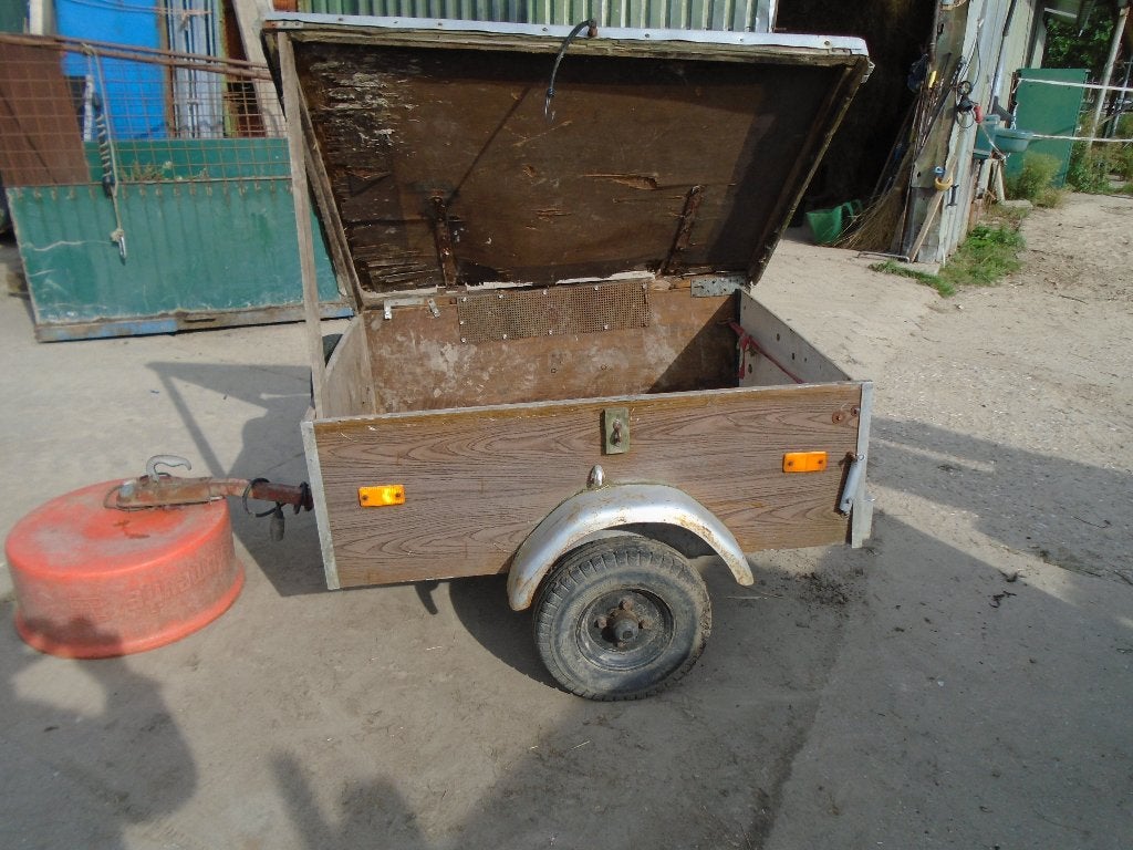 aanhangwagen aanhanger  bagagewagen  vouwwagen, Ophalen