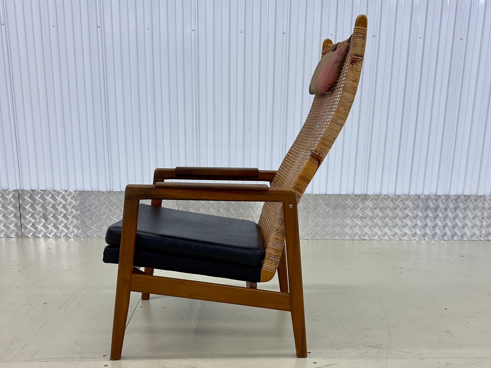 2 vintage Muntendam - Jonkers design Lounge Fauteuils Rotan, Gebruikt, |, Minder dan 75 cm, Ophalen of Verzenden