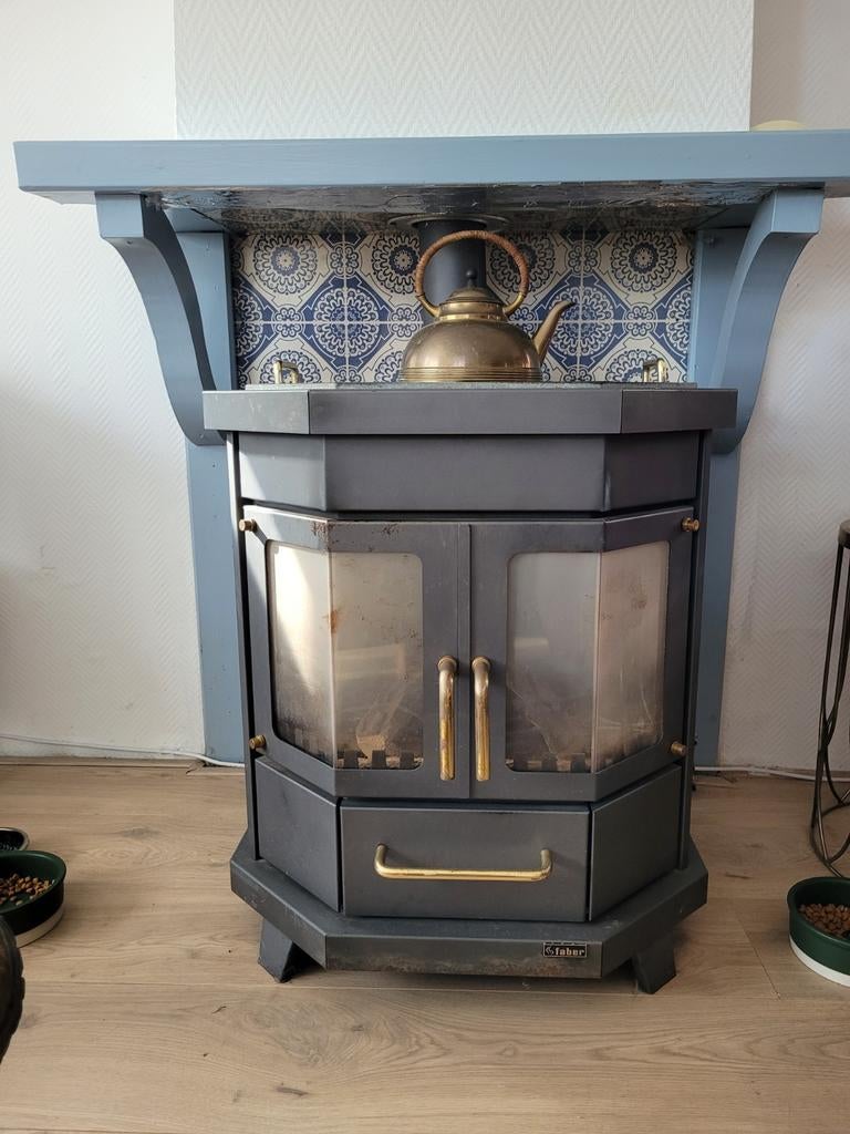 Gaskachel Faber Kolding 8.5 kw, Ophalen, Gebruikt, Gas, Gaskachel