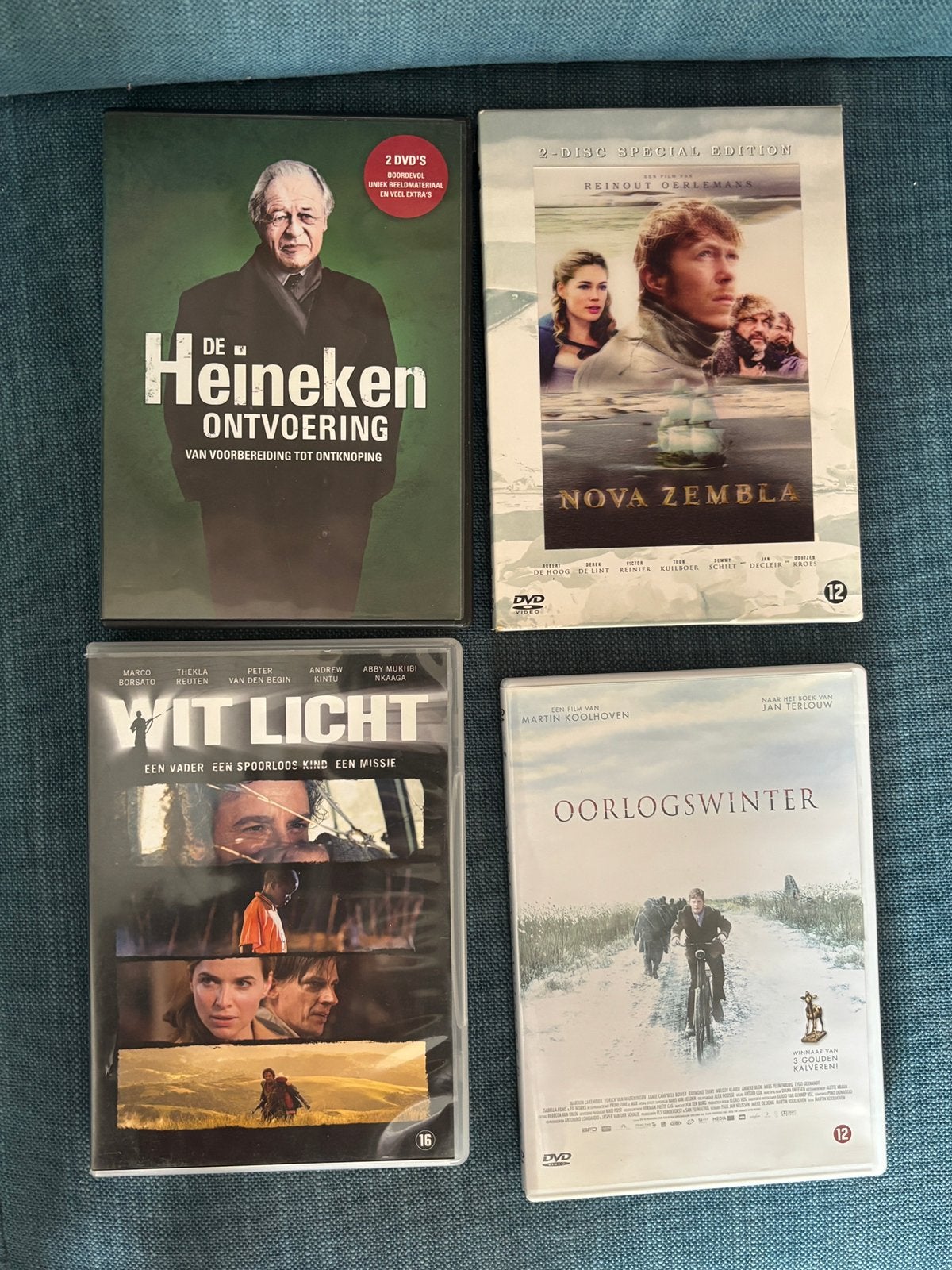 4 Nederlandse films, Ophalen of Verzenden, Zo goed als nieuw
