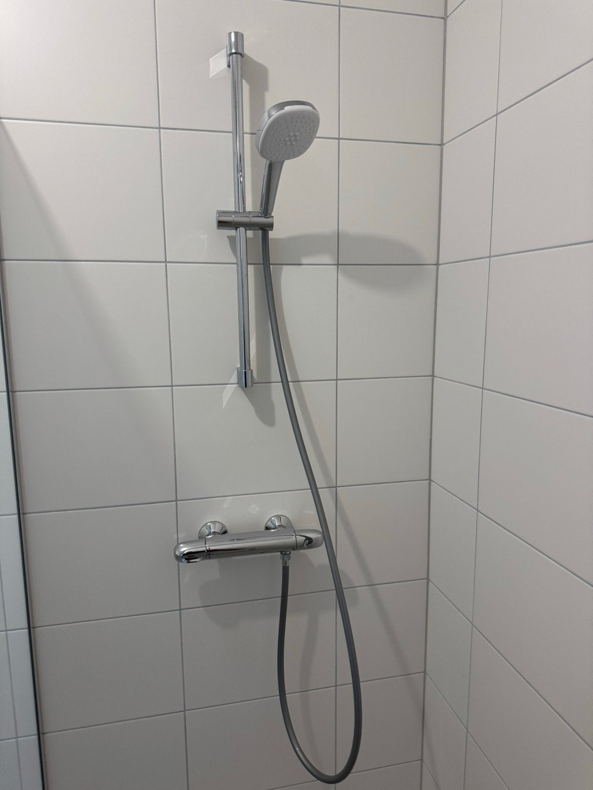 Complete doucheset met thermostaatkraan van Grohe, Doe-het-zelf en Verbouw, Sanitair, Nieuw, Douche, Chroom, Ophalen