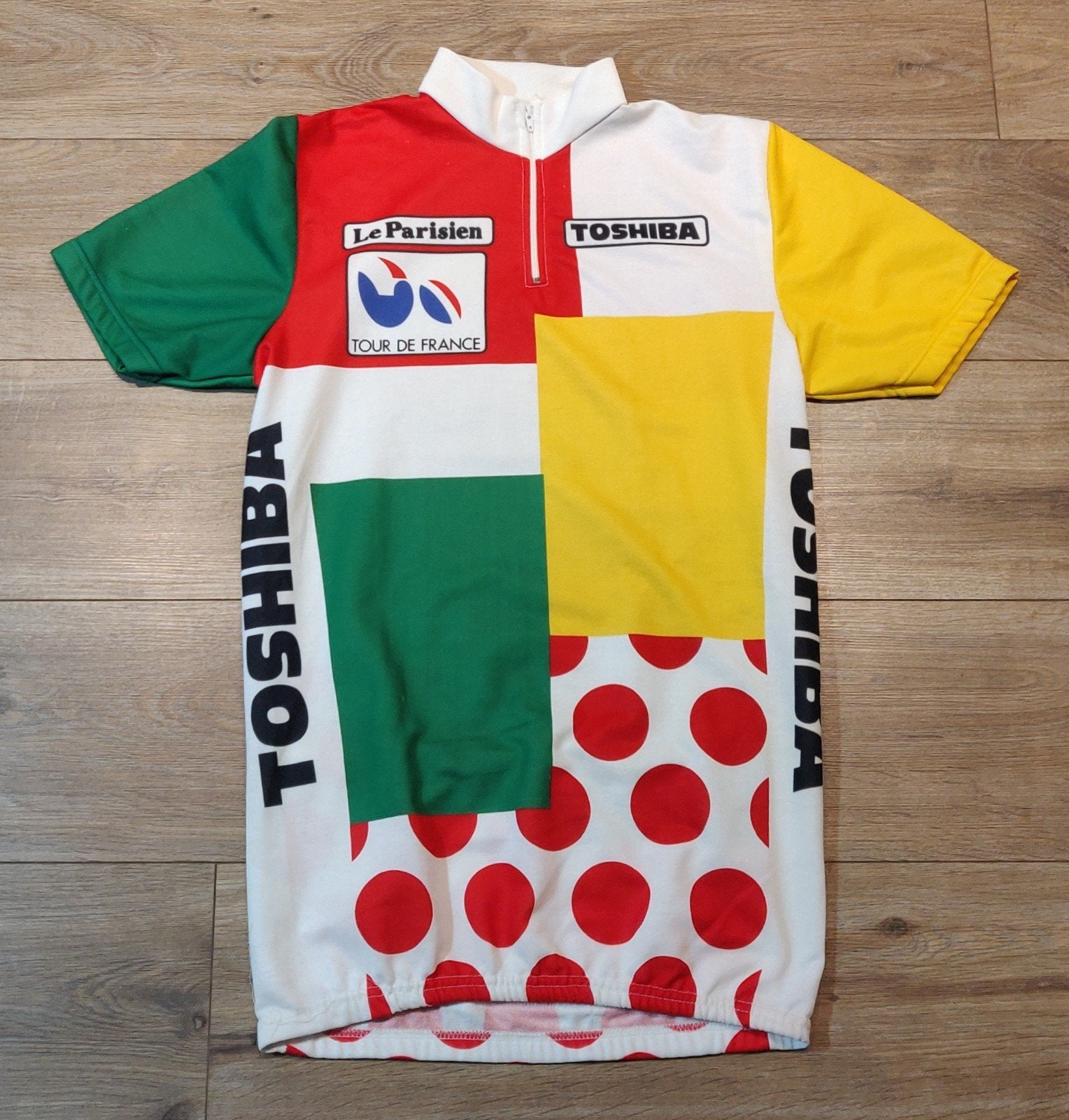 Wielershirt lapjestrui Tour de France, Ophalen of Verzenden, Zo goed als nieuw, Kleding