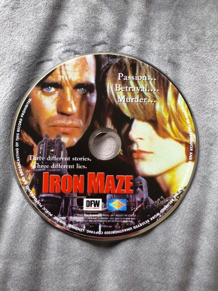 Iron maze DVD, Vanaf 16 jaar, Ophalen of Verzenden, Gebruikt