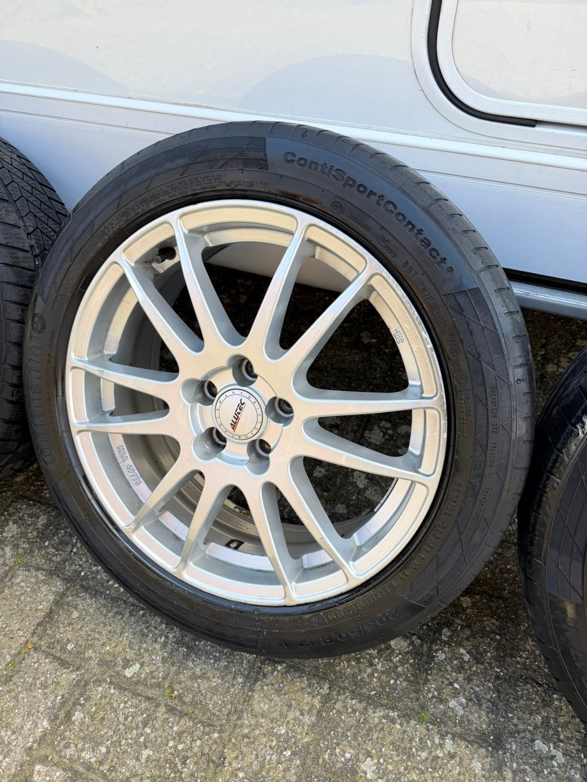 Alutec Monstr 17 inch 5x100 ET38 velgen wielen winter, Ophalen, Gebruikt, Velg(en), VL Custom Scooters