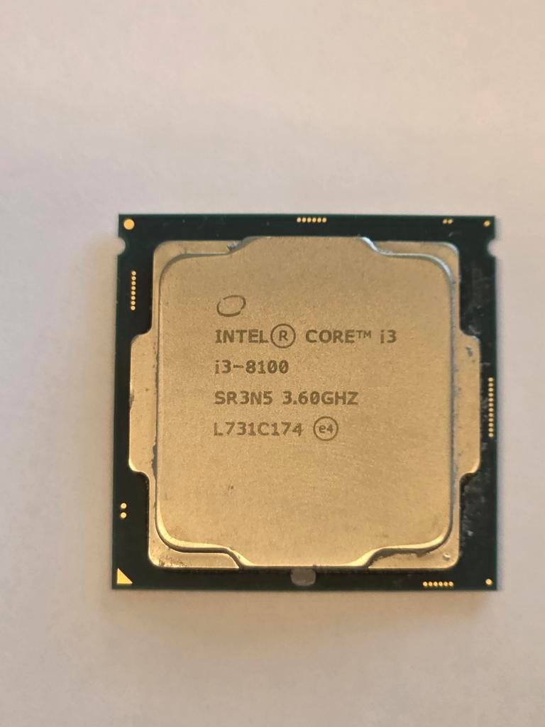 Intel Core i3-8100 Processor - 4 Cores, 3.6 GHz, LGA1151, Computers en Software, Processors, Gebruikt, 4-core, 3 tot 4 Ghz, Ophalen of Verzenden