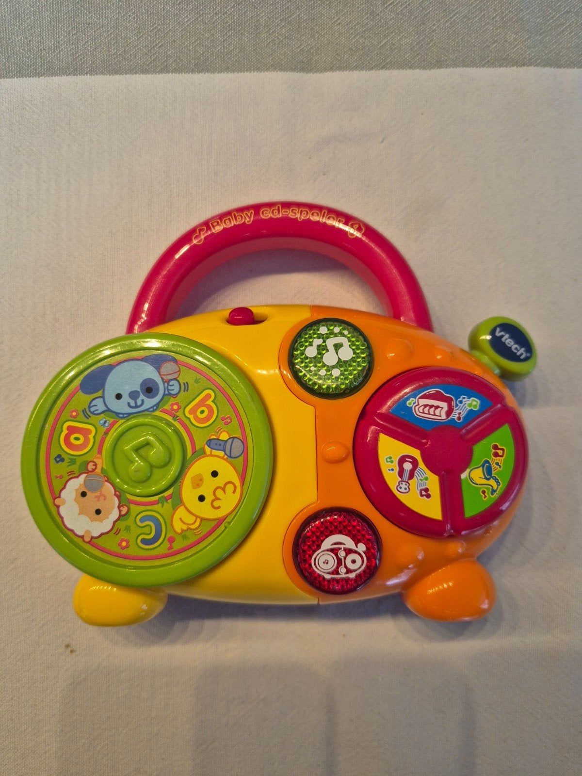 VTech Baby CD-Speler - Interactief Speelgoed met Geluid, Ophalen of Verzenden, Gebruikt, Overige typen, Met licht