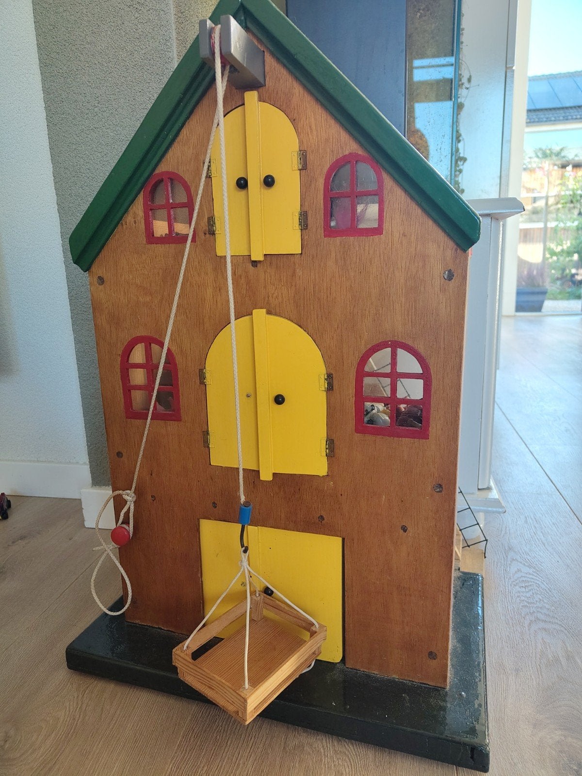 speelhuis hout, Ophalen, Gebruikt