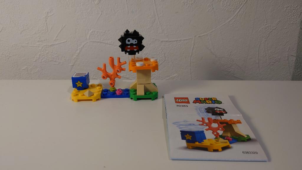 Lego Super Mario 30389 Fuzzy & Mushroom Platform, Gebruikt, Overige thema's, Lego, Ophalen of Verzenden