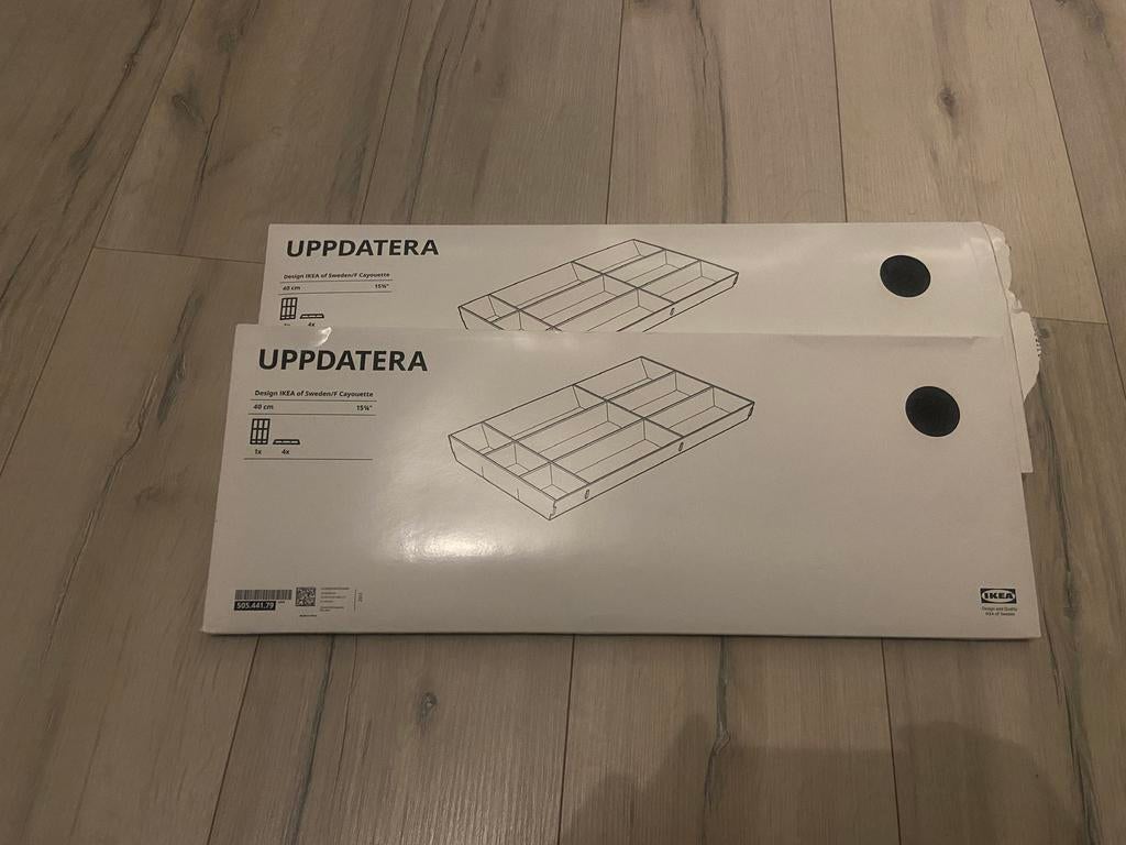 Ikea ladeverdeler 2 stuks, Ophalen of Verzenden, Nieuw