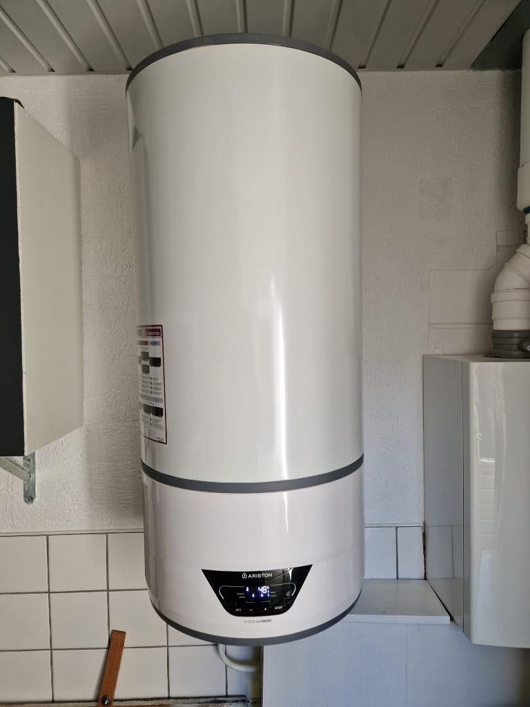 Ariston Elektrische Warmtepompboiler (80 liter), Ophalen, 20 tot 100 liter, Aardgas, Boiler