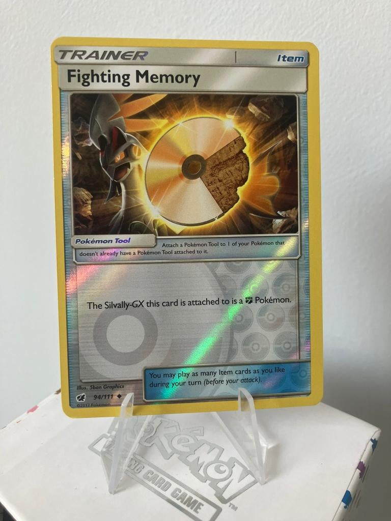 Fighting Memory 94/111 - Crimson Invasion - Reverse Holo, Ophalen of Verzenden, Gebruikt, Losse kaart, Foil