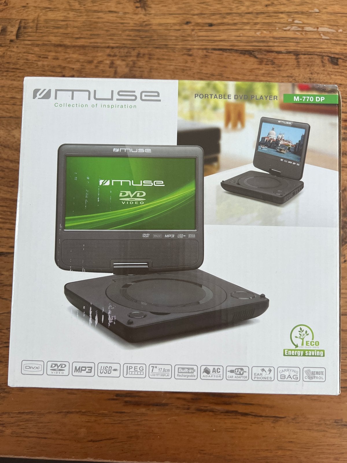 Muse M-770 DP Draagbare DVD Speler - Nieuw in doos, Audio, Tv en Foto, Draagbaar, Nieuw, Ophalen of Verzenden, Overige merken