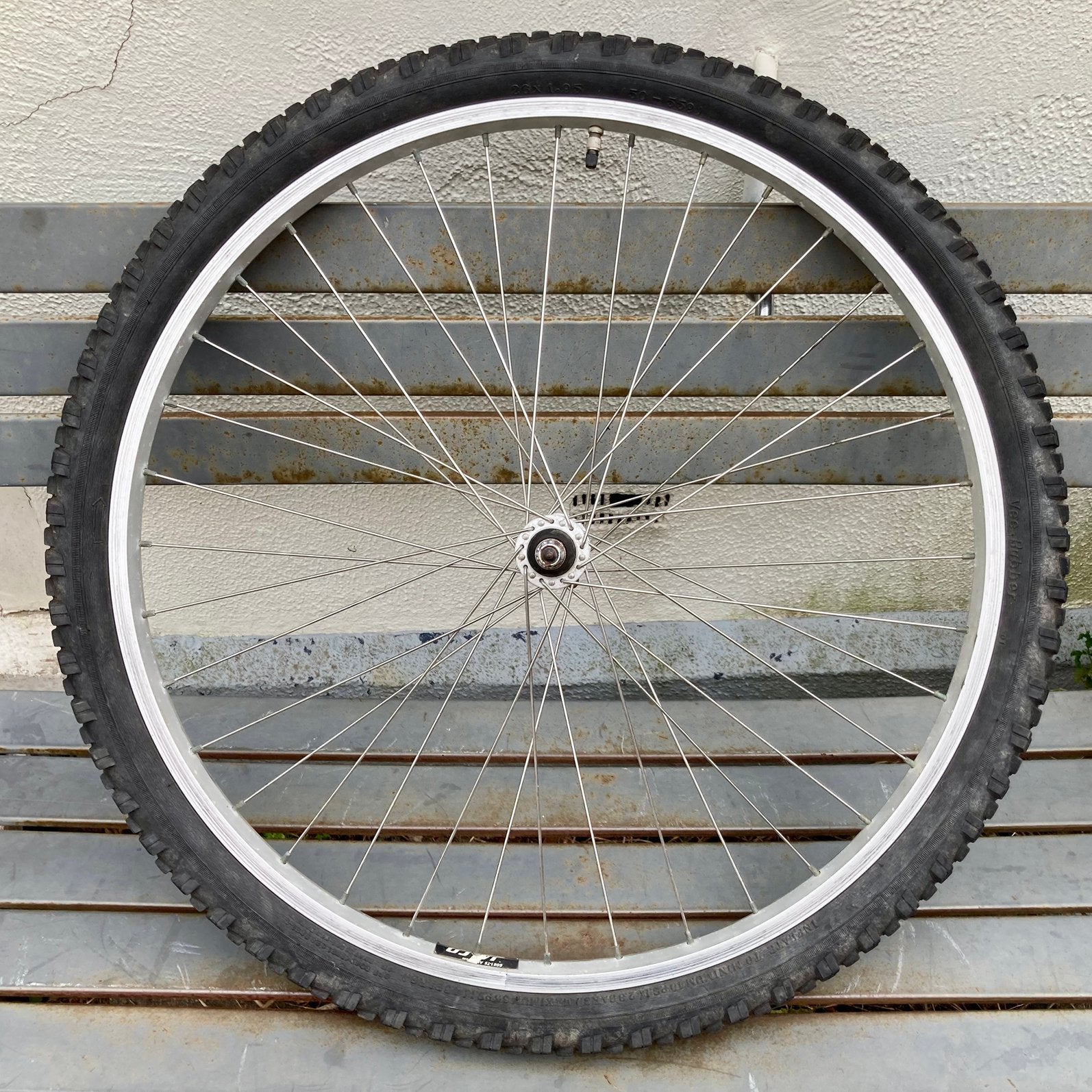 26x1,95 Mountainbike voorwiel 50-559, quick release, Fietsen en Brommers, Gebruikt, Aluminium, Mountainbike, Ophalen