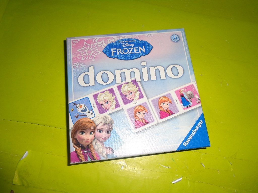 FROZEN DOMINO €0,50!, Ophalen, Gebruikt