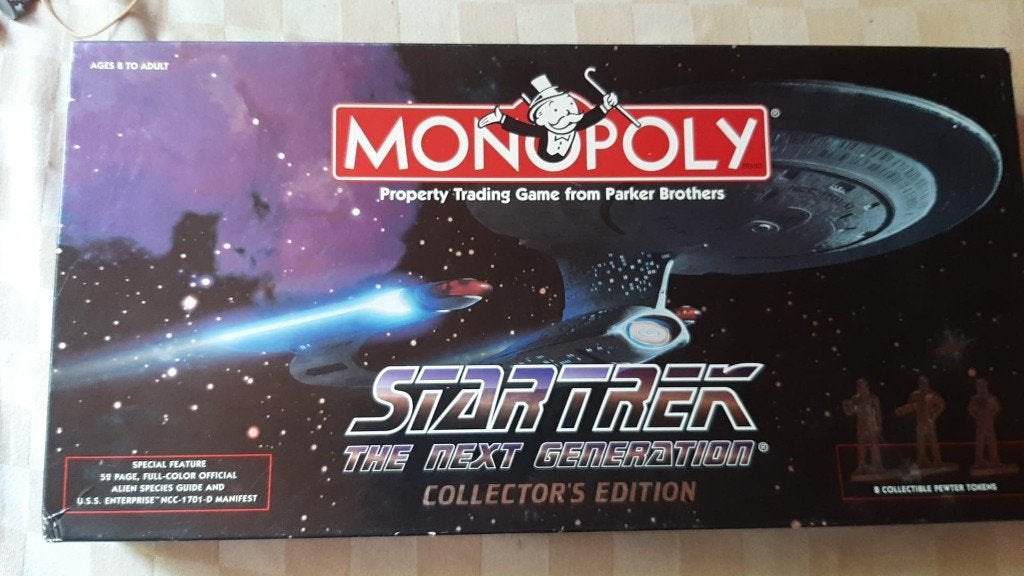 bordspel nieuw Monopoly Star Trek Next Generation, Vijf spelers of meer, Ophalen of Verzenden, Nieuw, Monopoly