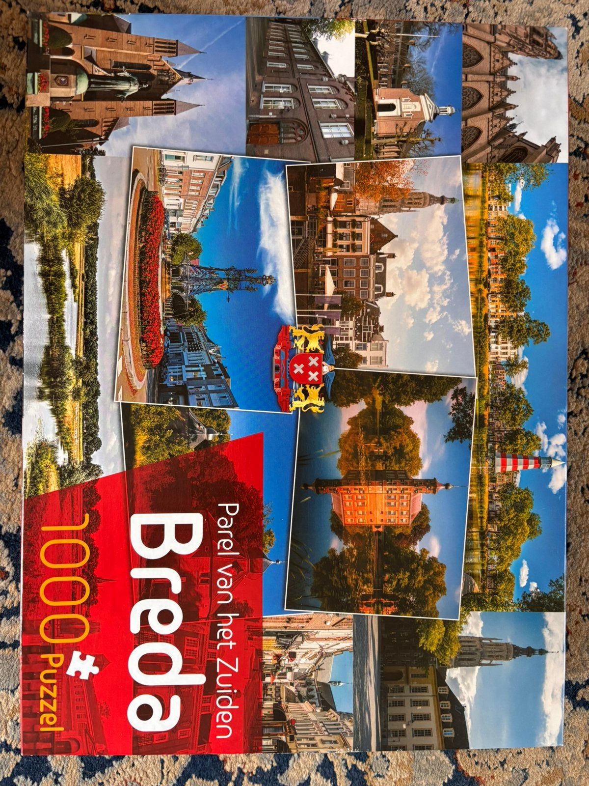 Puzzel van Breda, 1000 stuks, Ophalen, 500 t/m 1500 stukjes, Zo goed als nieuw