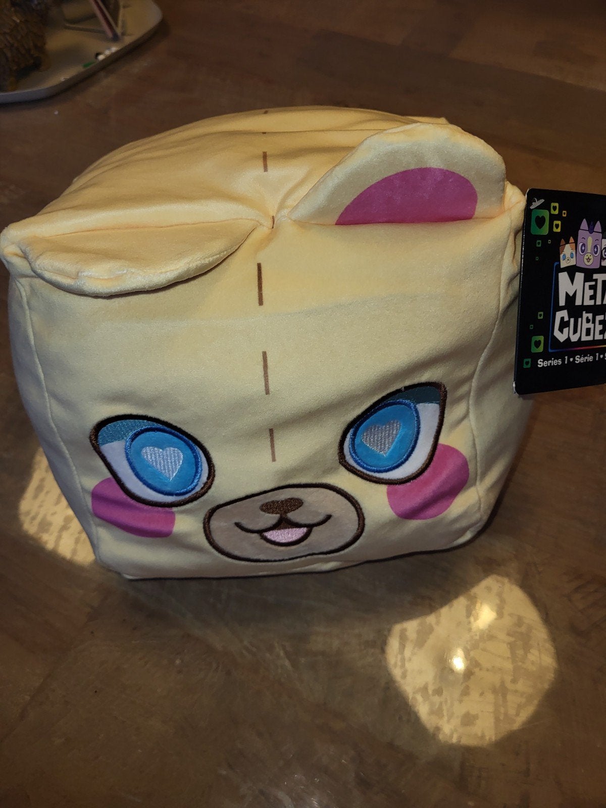 Metacube knuffel beer - NIEUW, Overige merken, Geel, Beer, Nieuw
