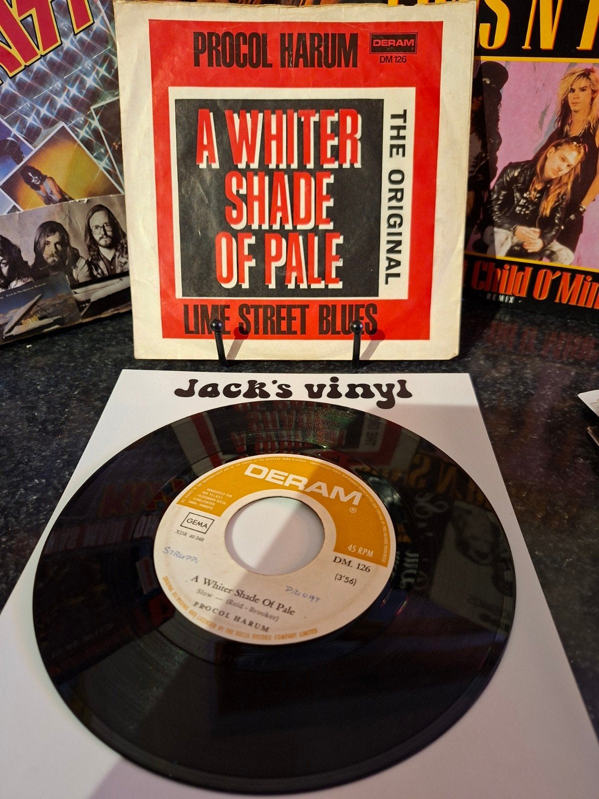 Procol Harum - A Whiter Shade of Pale (Originele 7 inch)1967, Cd's en Dvd's, Vinyl | Pop, Rock, Gebruikt, 7 inch, Ophalen of Verzenden