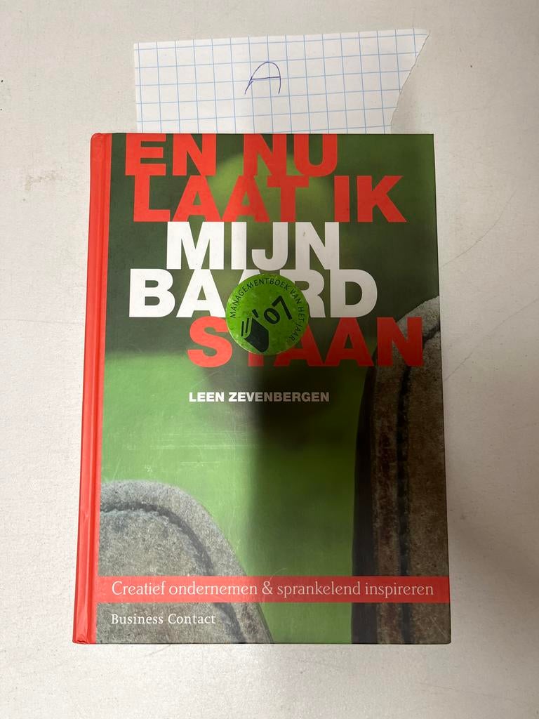En nu laat ik mijn baard staan - Leen Zevenbergen, Ophalen of Verzenden, Zo goed als nieuw