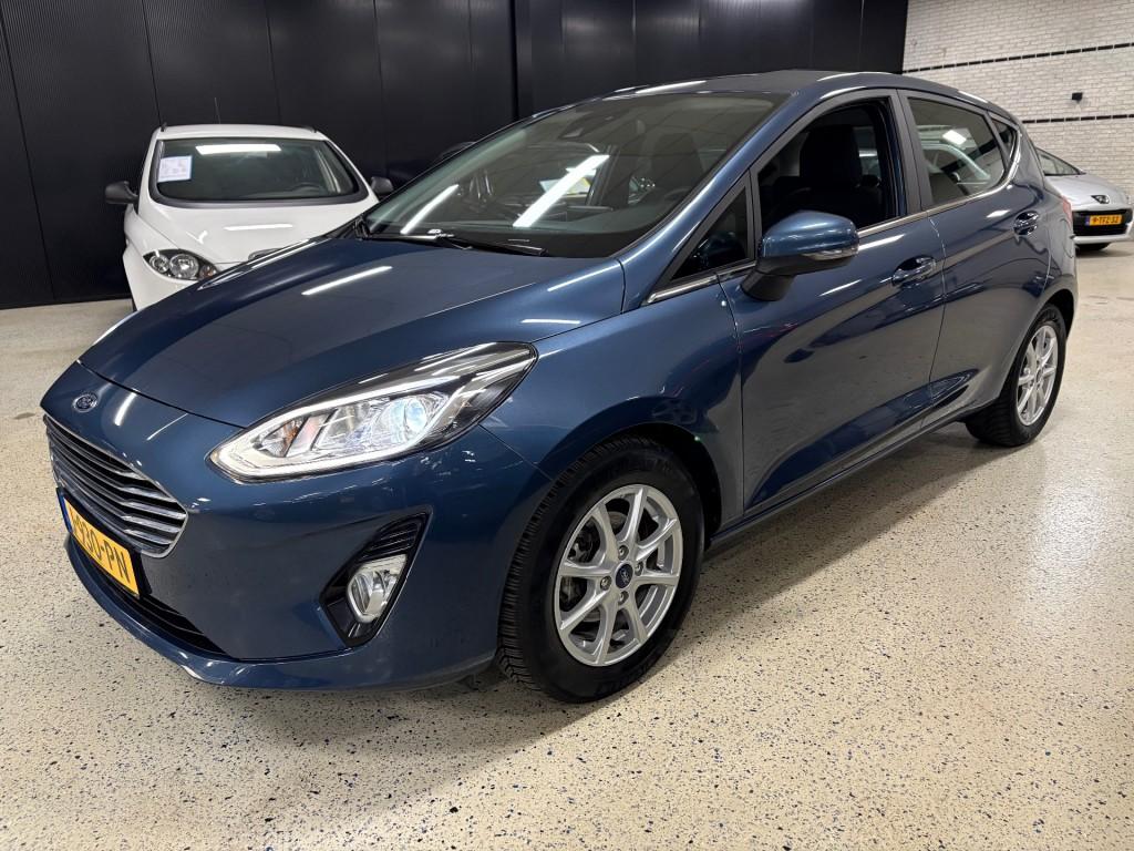 Ford FIESTA 1.0 Ecob Hybrid 135pk Titanium Navigatie PDC App, Auto's, Ford, Bedrijf, Fiësta, ABS, Airbags, Airconditioning, Alarm