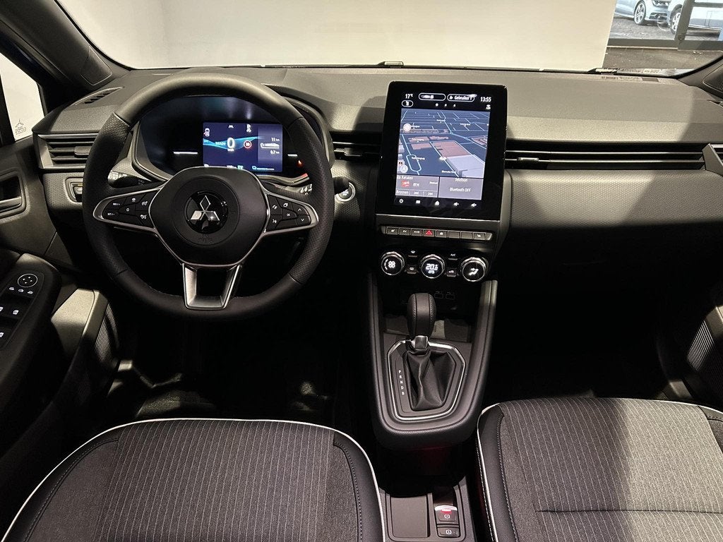 Mitsubishi Colt 1.6 HEV Intense+ | DEMO |, Auto's, Mitsubishi, Blauw, Leder en Stof, Colt, Origineel Nederlands