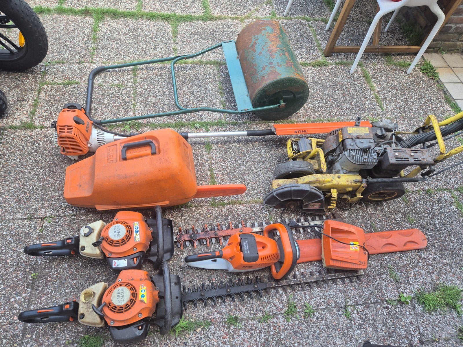 Diverse Stihl Tuinmachines en Tuinwals - Complete Set, Ophalen, Gebruikt, Overige soorten, Stihl