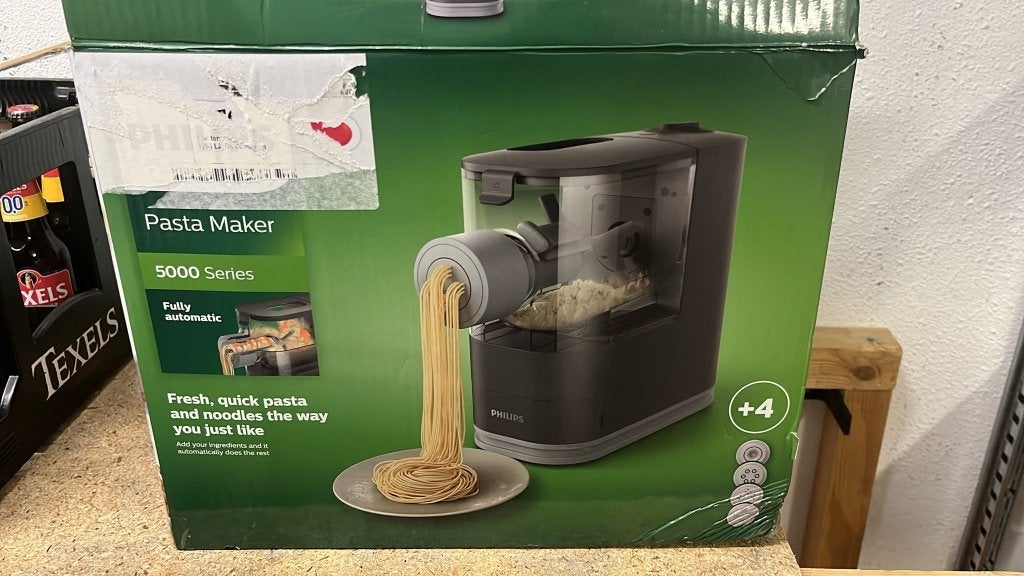 Philips Pastamaker 5000 Serie - Volautomatisch, Kunststof, Nieuw, Ophalen of Verzenden, Zwart