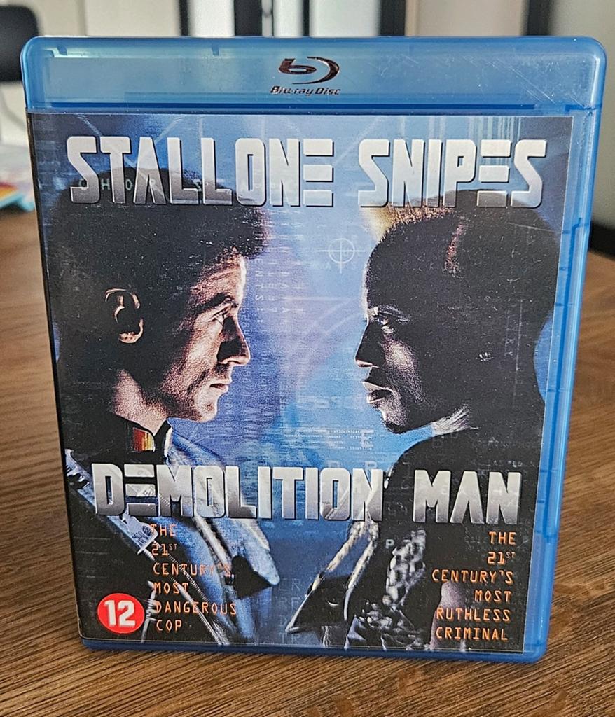 Demolition Man Blu-ray zgan, Cd's en Dvd's, Blu-ray, Ophalen, Zo goed als nieuw, Actie
