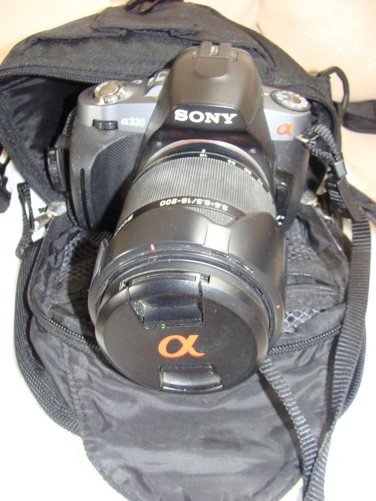 SONY A330 Spiegelreflex, Audio, Tv en Foto, Fotocamera's Digitaal, Gebruikt, Spiegelreflex, Geheugenkaart, Ophalen of Verzenden
