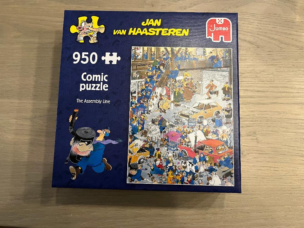 puzzels Jan van Haasteren, Ophalen, 500 t/m 1500 stukjes, Zo goed als nieuw, Legpuzzel