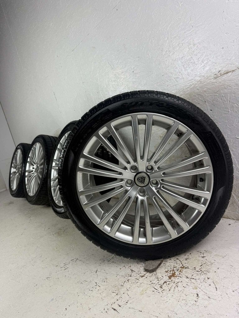 Jaguar XF XE XJ F-Pace velgen 19" 5x108 winterset 7mm!, Auto-onderdelen, Banden en Velgen, Gebruikt, 255 mm, Banden en Velgen
