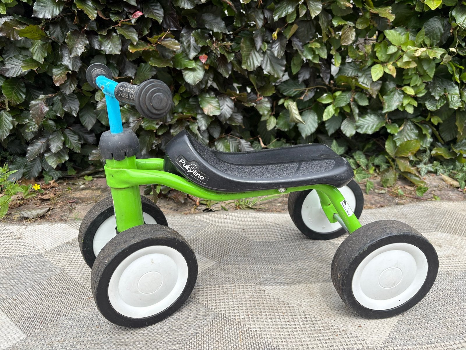Puky loopfiets Pukylino groen, Kinderen en Baby's, Speelgoed | Buiten | Voertuigen en Loopfietsen, Ophalen, Gebruikt, Loopfiets