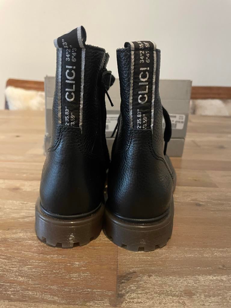 Nieuwe Clic! leren laarzen maat 32 voor meisjes, Ophalen of Verzenden, Nieuw, Meisje, Laarzen