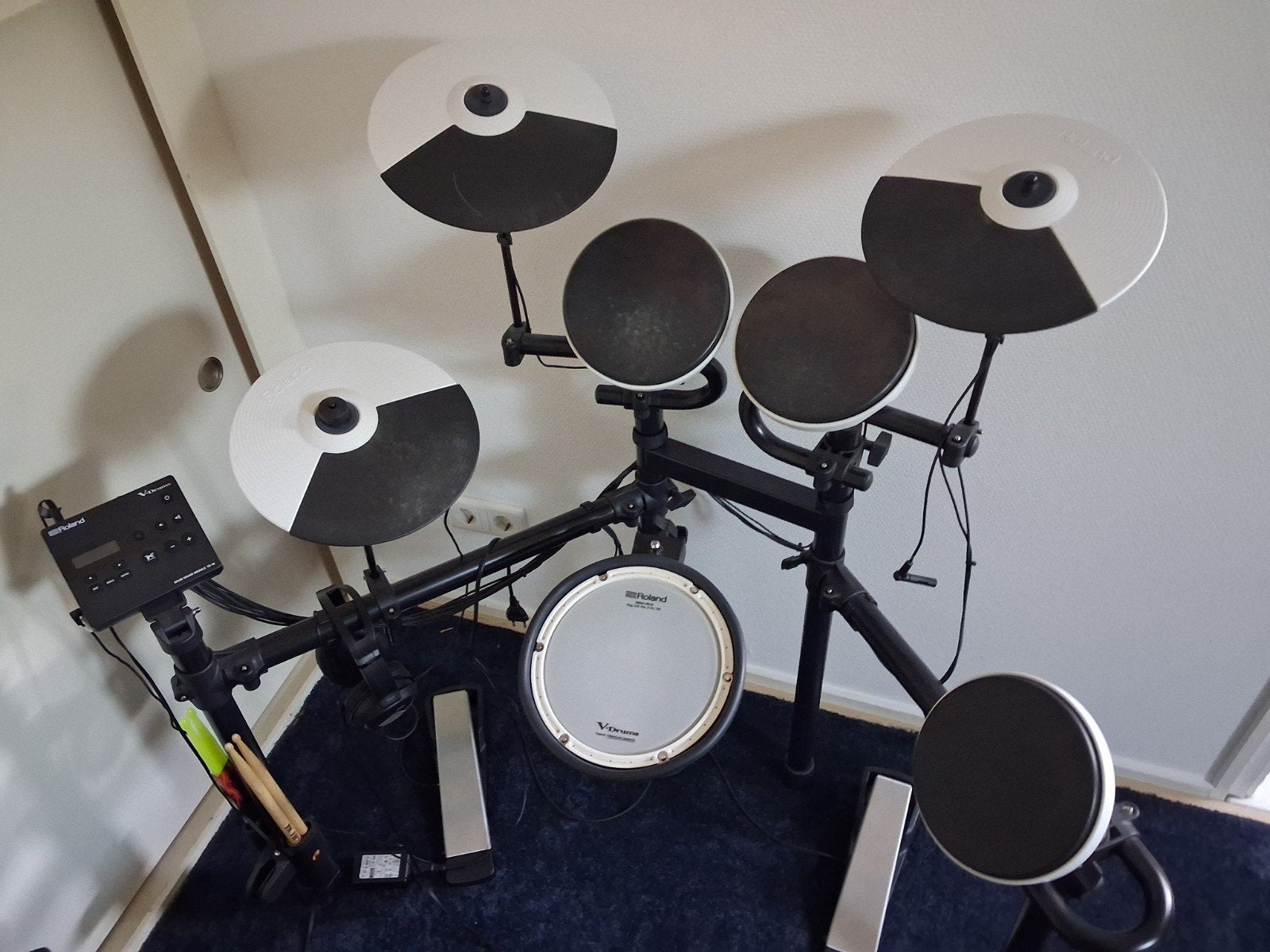 Roland drum system TD-02 KV, Ophalen, Gebruikt, Roland, Elektronisch