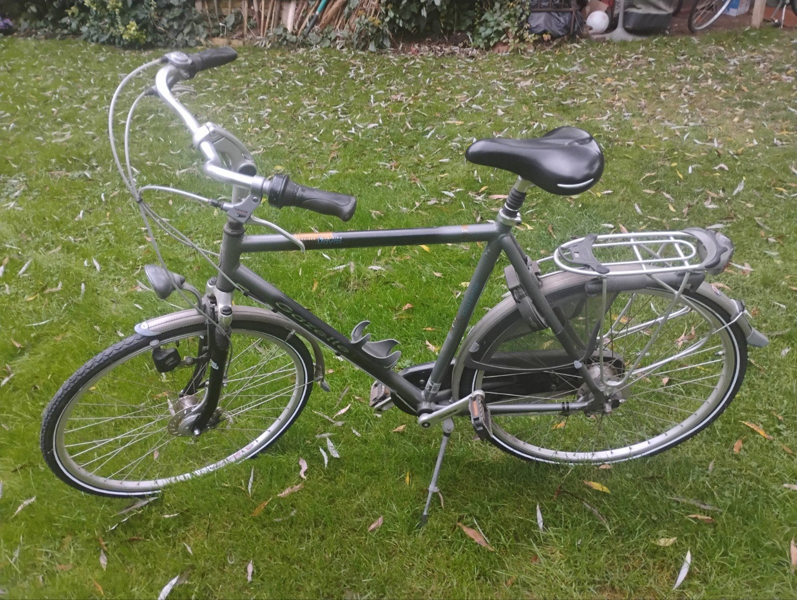 Gazelle Davos herenfiets hoog model, Ophalen, Gebruikt, Velgrem, Versnellingen