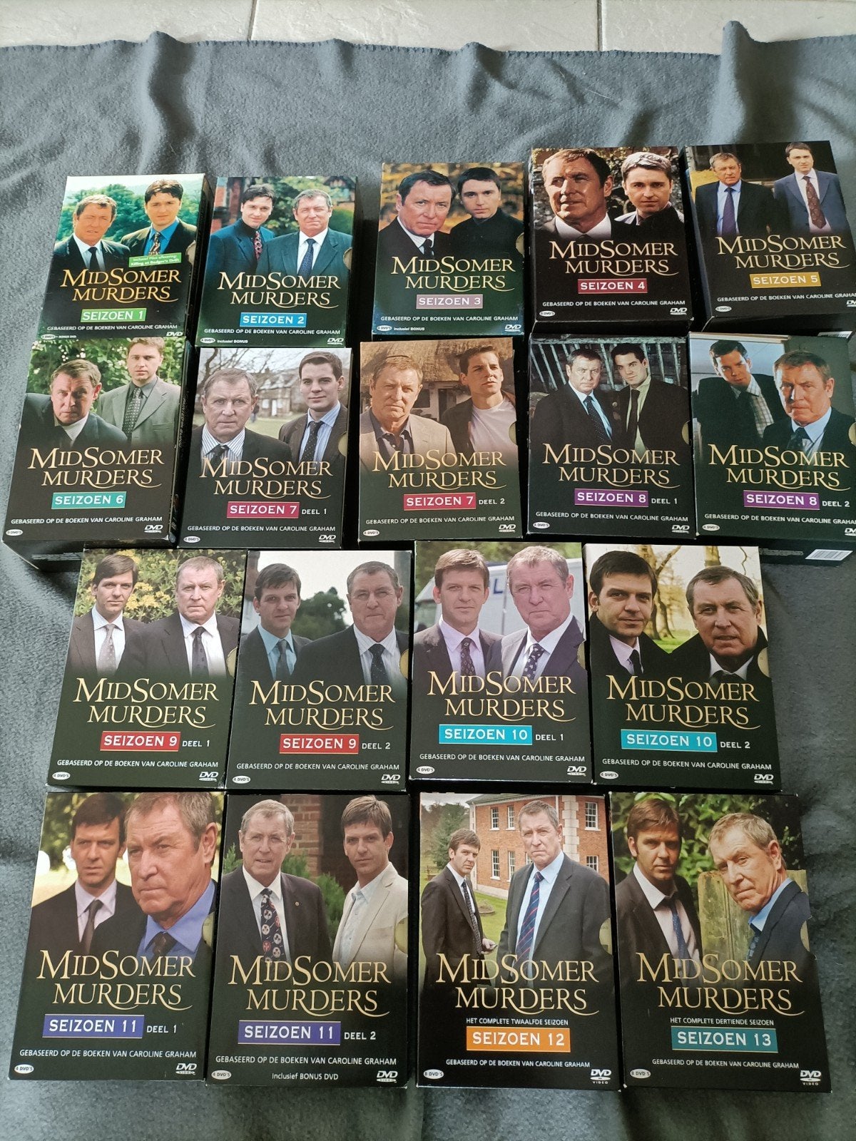 Midsomer Murders DVD Boxset Seizoenen 1-13 !, Engels, Nederlands, Ophalen of Verzenden, Zo goed als nieuw