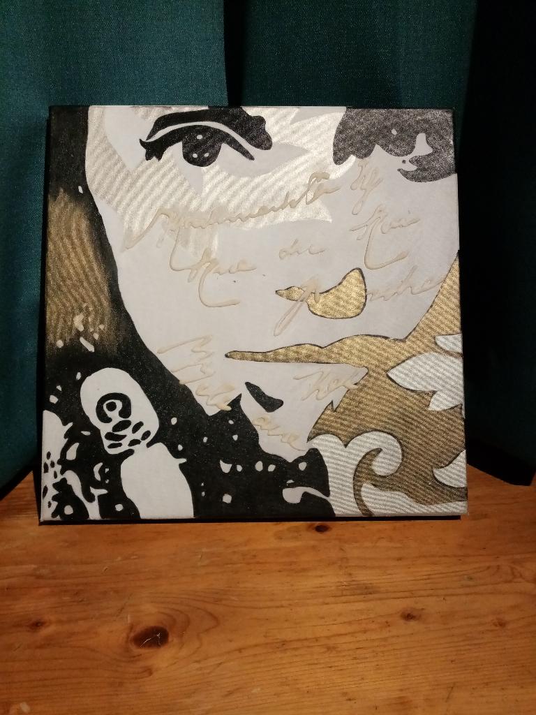 Schilderij Sabine Kleiren 40 x 40 cm, Ophalen of Verzenden
