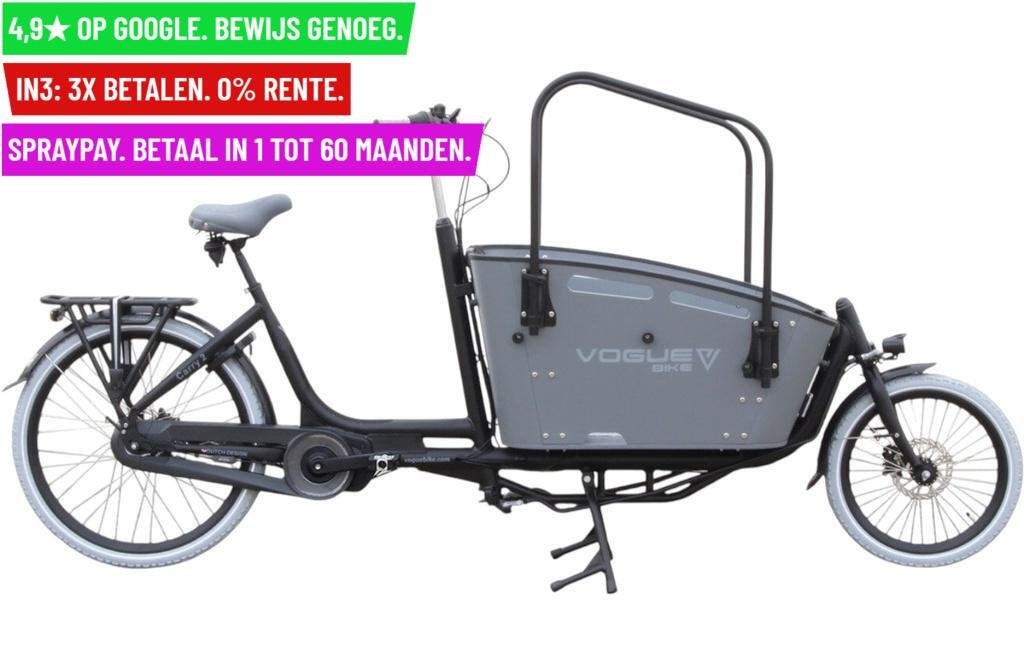 +E-CARGO Vogue Carry 2 8 26"-20"/50cm/36V 15Ah 540Wh