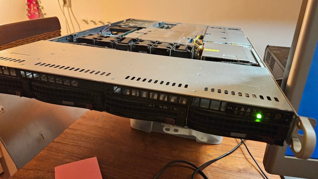 Supermicro server (1U, 2x Xeon E5-2630 v4) - excl RAM, Computers en Software, Ophalen of Verzenden, Gebruikt, 256 GB, Minder dan 4 GB