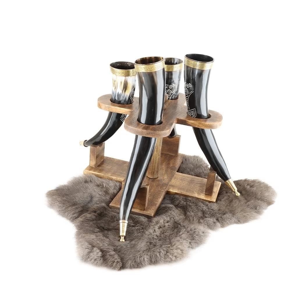 Viking hoorns - Viking drink hoorns - Viking bekers - bekers, Cave & Garden, Verzenden, Nieuw, Kouwe Hoek 1B, Waddinxveen