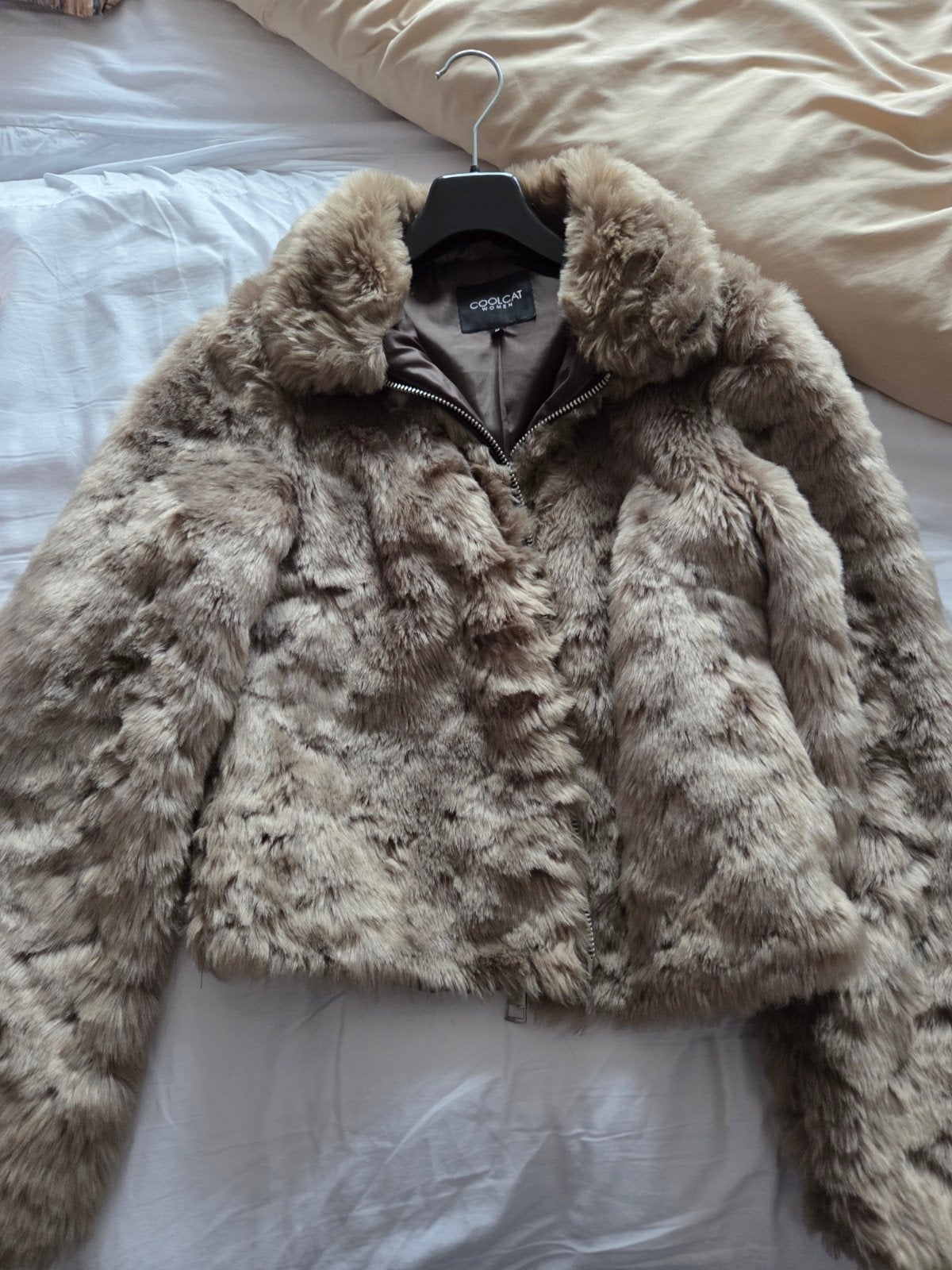 Coolcat dames jas maat M, zo goed als nieuw, Kleding | Dames, Maat 38/40 (M), Bruin, Ophalen of Verzenden, Zo goed als nieuw