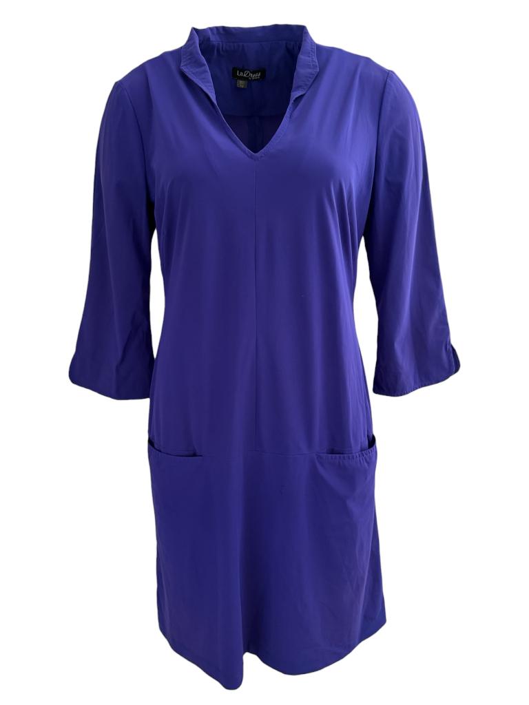 LaDress jurk M, Maat 38/40 (M), Paars, Ophalen of Verzenden, Zo goed als nieuw