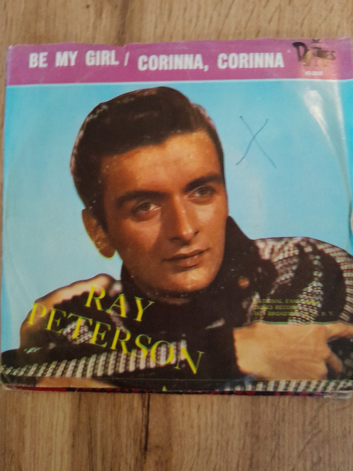ray  peterson 7 inch be my girl, Ophalen of Verzenden, Zo goed als nieuw, Pop