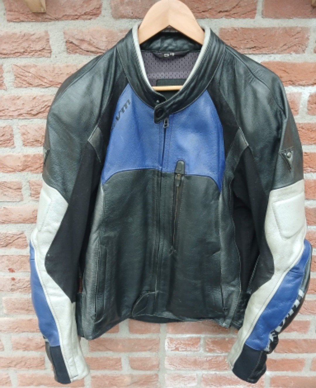 Leren heren motorpak 2 delig REV'IT., Ophalen, Tweedehands, Heren, Combipak