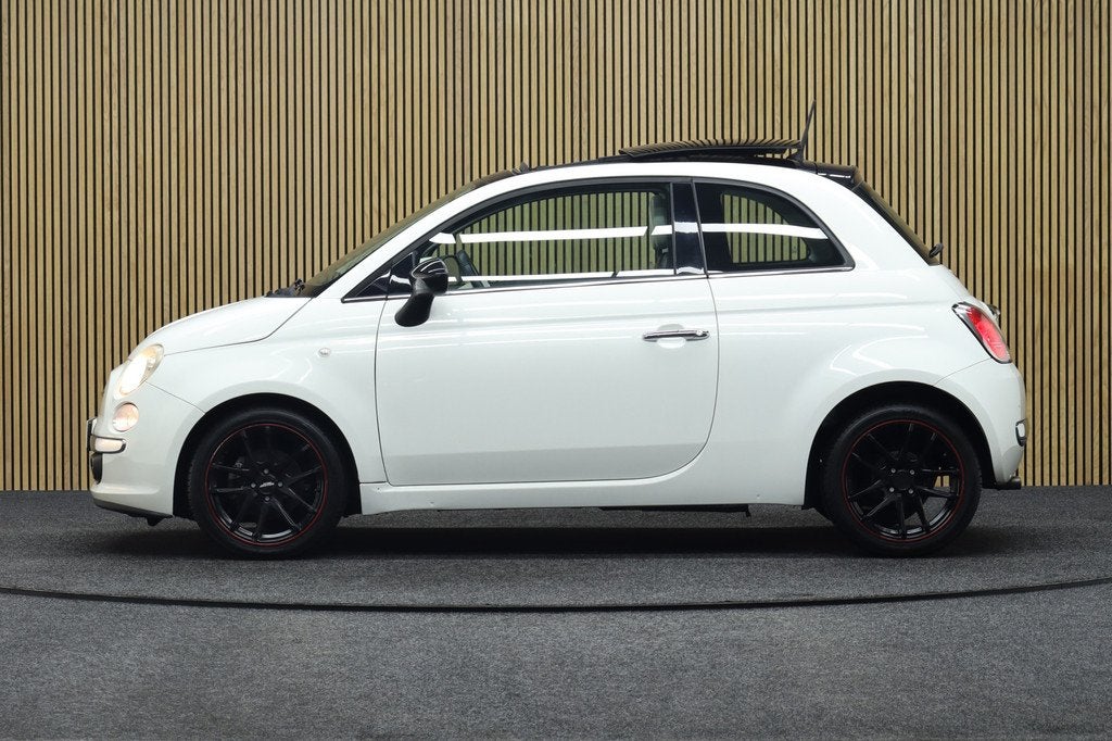 Fiat 500 0.9 TwinAir Turbo Cult | Elek. Glazen Panoramadak |, Auto's, Gebruikt, Met garantie (alle), Bedrijf, 26 km/l