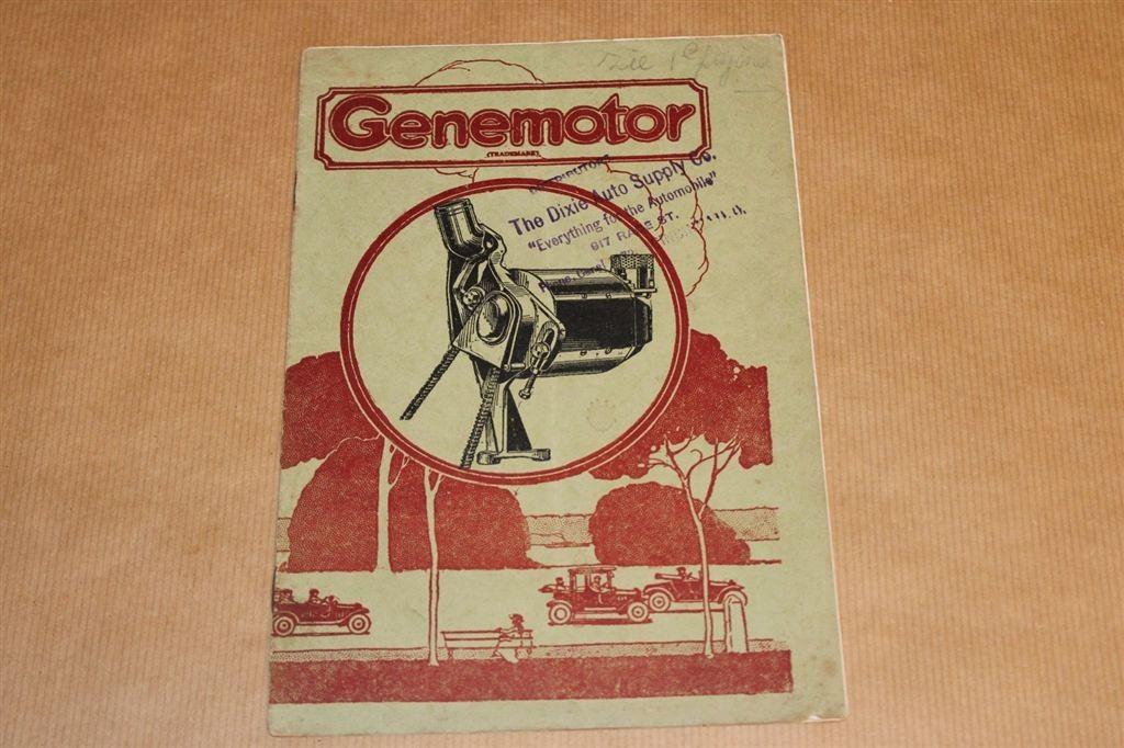 Zeldzame uitgave over Genemotor [Ford] - 1920 !!, Ophalen of Verzenden, Gelezen, Ford